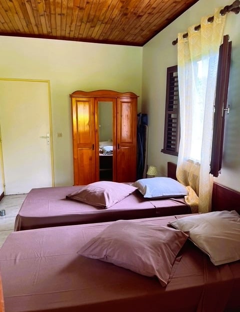 chambre double modulable en deux lits séparés