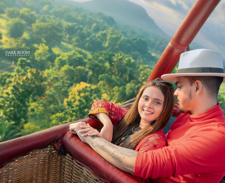 Balloon Ride at Kandalama was thrilling and unforgettable experience with your  fiancée
