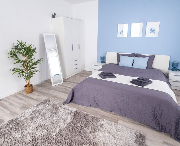 Quinta Sao Roque Hydrangea apartment bedroom