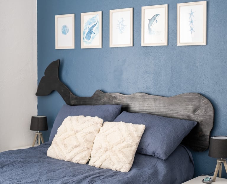 Quinta Sao Roque Whale studio bedroom