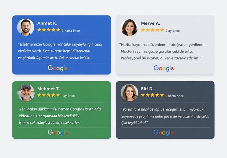 google Harita Danışmanlığı memnuniyet yorumları