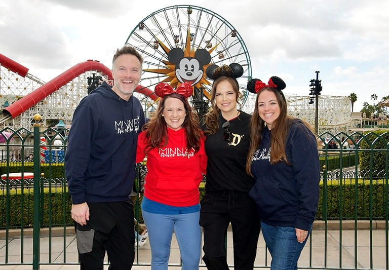 Minnie's Travel Boutique pictured in front of Pixar Pier at Disney California Adventure® Park.