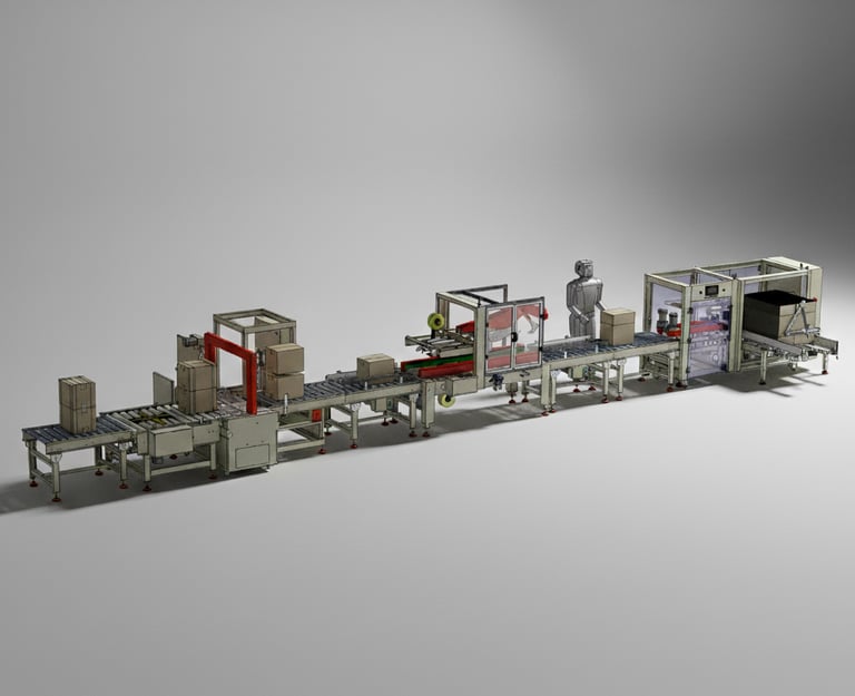 selladora automática de cartones