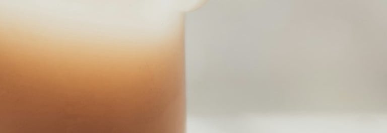 Candle on a table signifying a fresh clean space
