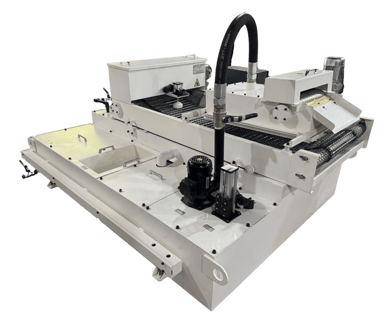 Paper band filter for micromatic grinding machine
