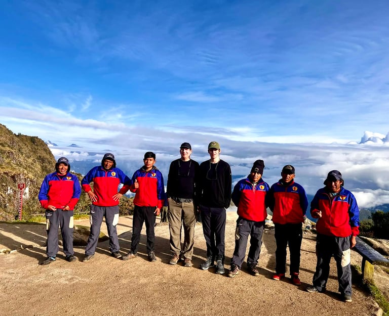 inca trail trek to Machu picchu