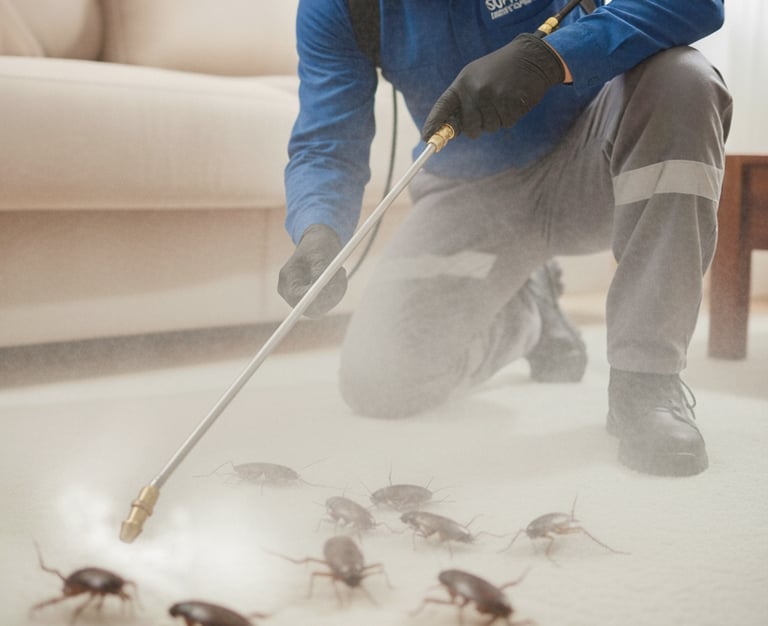 dedetização de barata