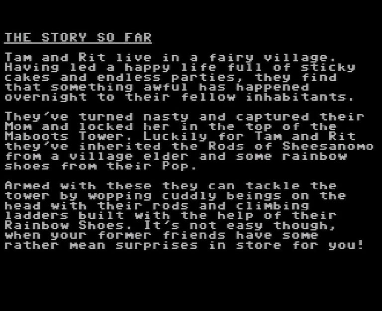 C64 Rodland Backstory