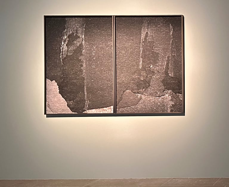 Picture #5, 2025 Pigment print on Hahnemühle Photo Rag, patinated brass panel, brass frame ©16mag