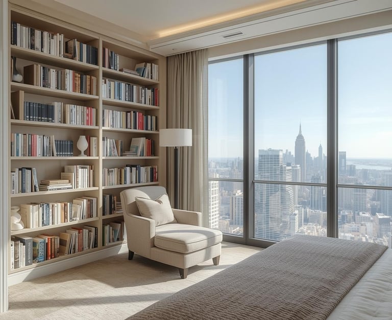 beautiful neutral bedroom