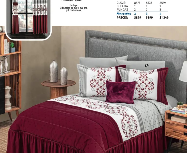 Colcha americana modelo Eliza de la marca Intima hogar