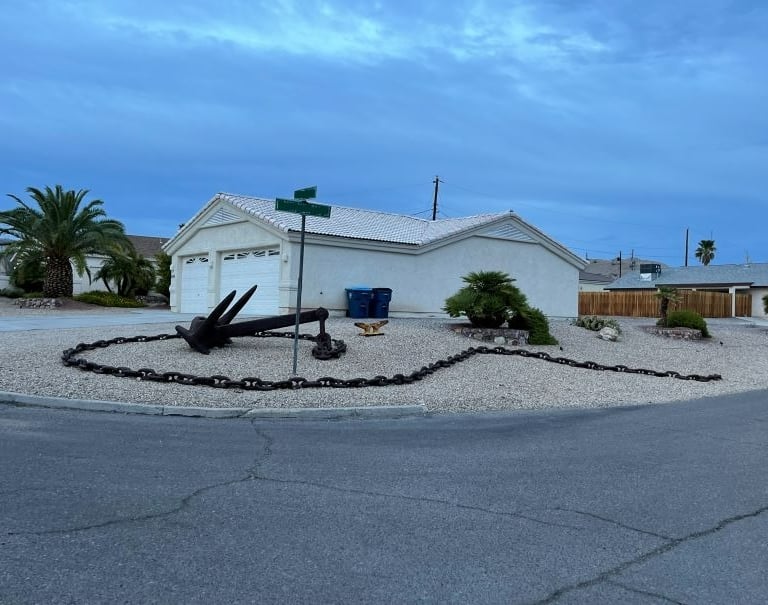 Huge Anchor Landscaping Lake Havasu AZ