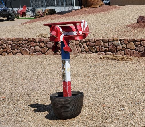 Bi-Plane Red Mailbox Lake Havasu City AZ