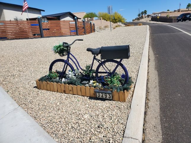 Bicycle Black Mailbox Lake Havasu City AZ