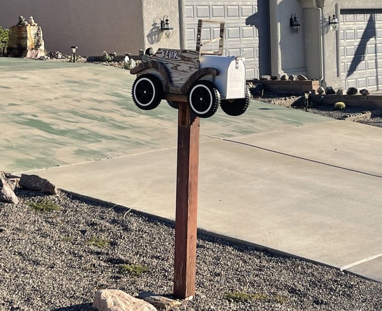Car 1 Mailbox Lake Havasu City AZ