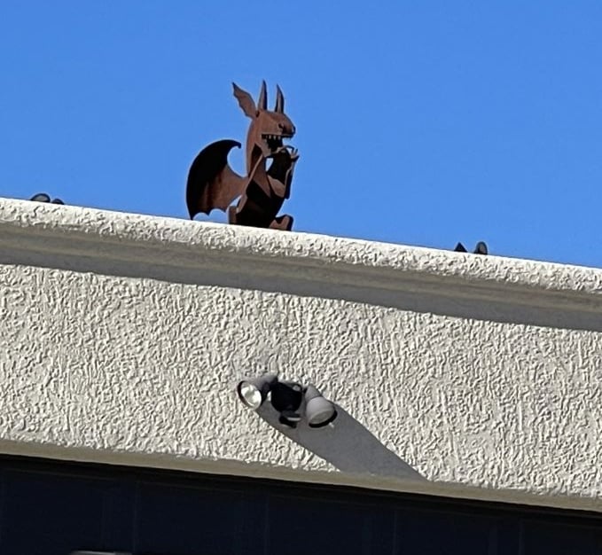 Dinosaur Perched Landscaping Lake Havasu AZ