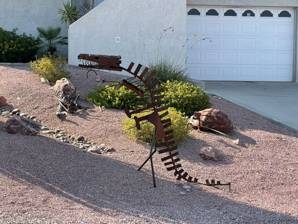 Dinosaur Skeleton Landscaping 3 Lake Havasu AZ