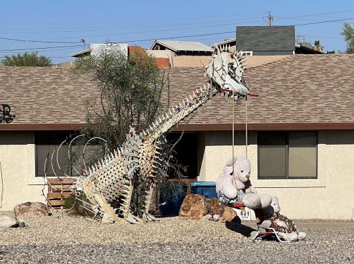 Dinosaur Strange Landscaping Lake Havasu AZ