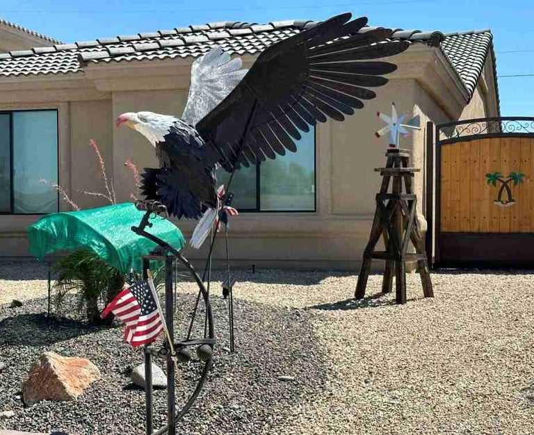 Eagle Fly Windmill Landscaping Lake Havasu AZ