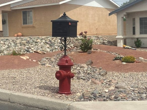 Fireplug Mailbox Lake Havasu City AZ