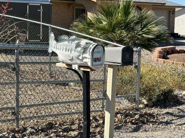 Fish Mailbox Lake Havasu City AZ