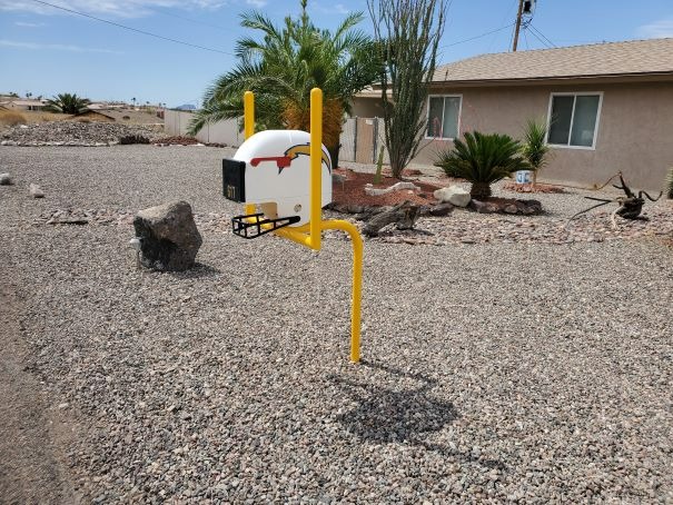 Football Helmet Mailbox Lake Havasu City AZ
