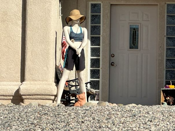 Girl Landscaping Lake Havasu AZ