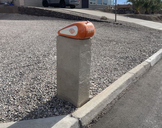 Harley Gas Tank Mailbox Lake Havasu City AZ