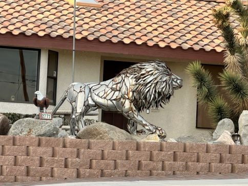 Metal Lion Landscaping Lake Havasu City AZ