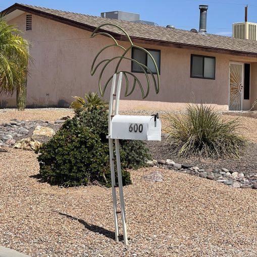 Palm Tree Wire Mailbox Lake Havasu City AZ