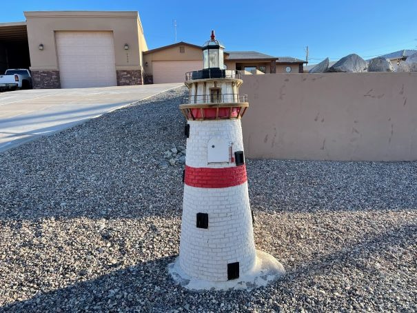Red White Mailbox Lake Havasu City AZ