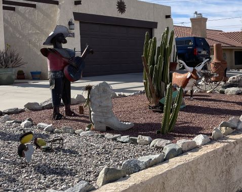 Serenade Bull Landscaping Lake Havasu AZ