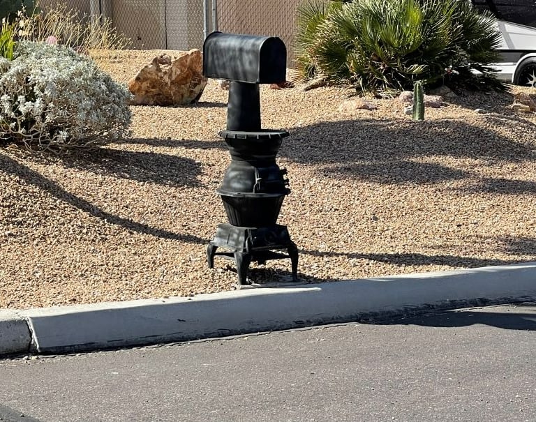 Stove Mailbox Lake Havasu City AZ