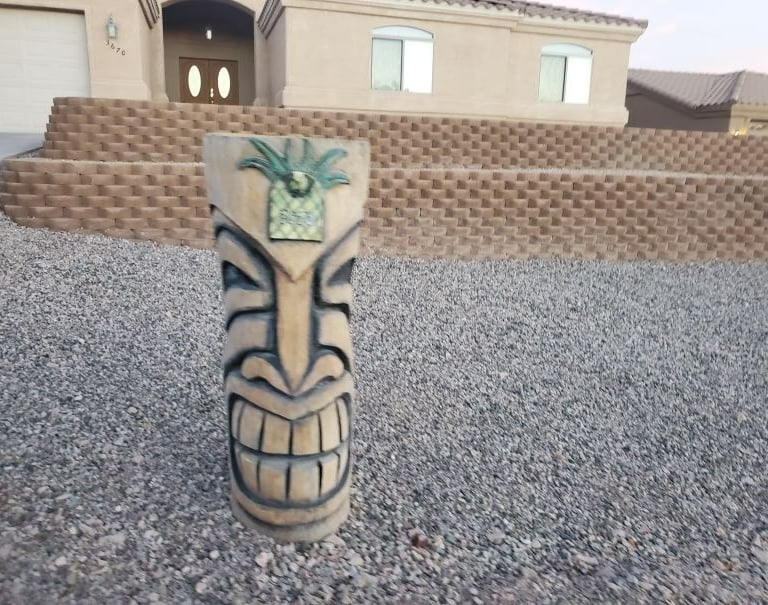Totem Pineaple Mailbox Lake Havasu City AZ