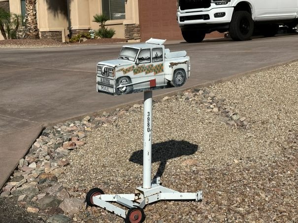 Truck White Mailbox Lake Havasu City AZ