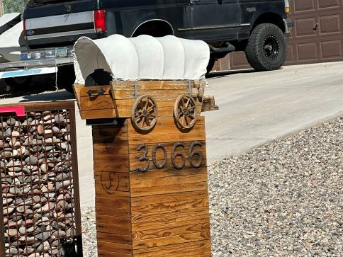 Wagon Mailbox Lake Havasu City AZ
