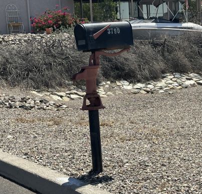 Water Pump Mailbox Lake Havasu City AZ