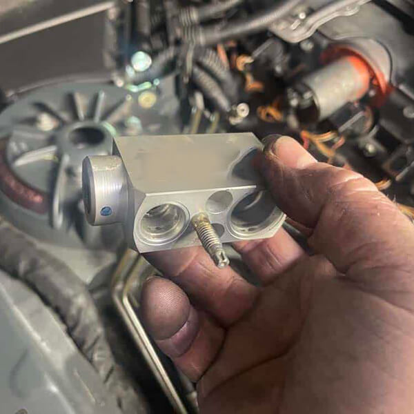 Car AC Expansion Valve Replacement