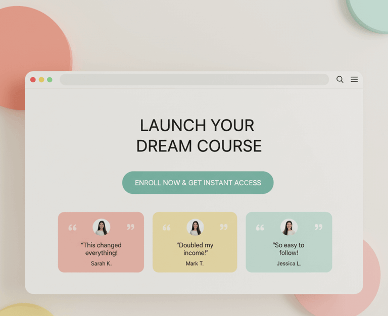 Launch your Dream Course