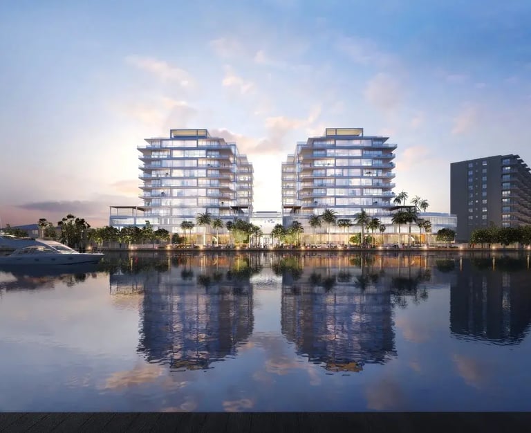Edition Residences Fort Lauderdale Distane view I Margarita Rosa Budina