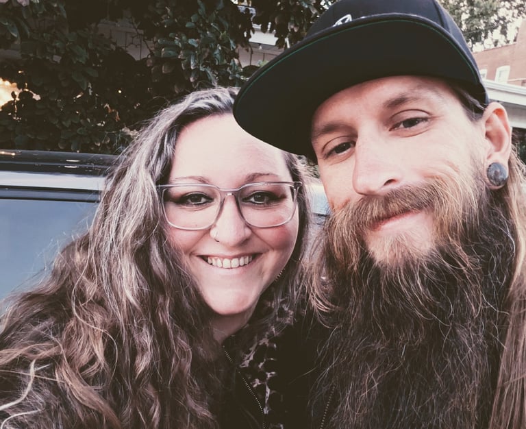 Raquel Woronecki, and her husband, Paul