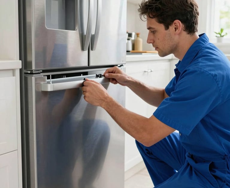 Appliance repair fridge