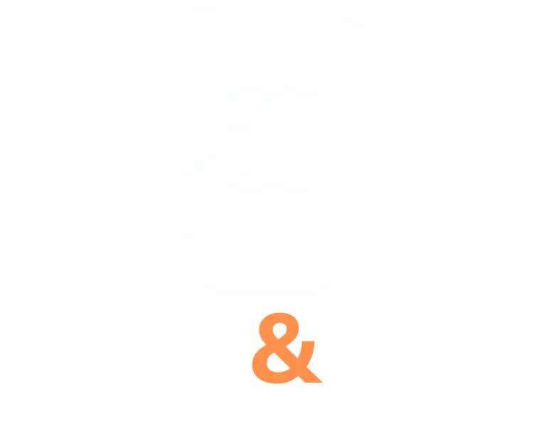 a logo for axe and ale