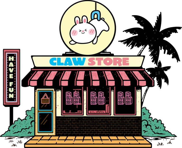 A claw Store rendering