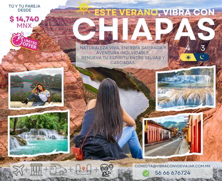 Viaja a chiapas, destino espiritual para este verano. ravel to Chiapas, a summer destination