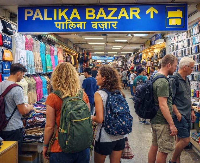 The underground Market - Paalika Bazaar