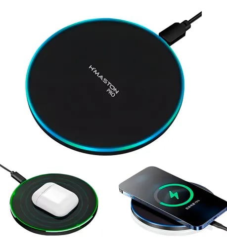 a wireless charging station with a wireless charging cable