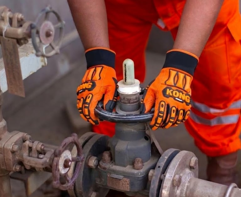 KONG Original Impact Safety Gloves SDX2 for oil and gas industrial hand protection