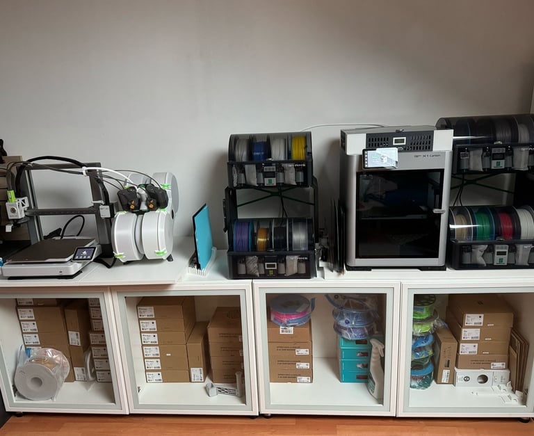 Les machines avec les quelles je travaille a vos projets multiples