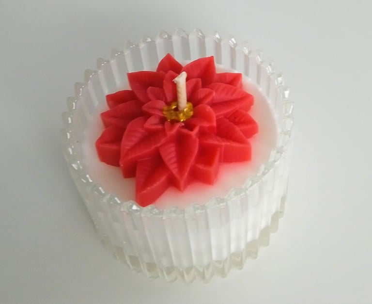 Candle for Christmas holidays